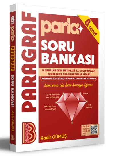 2027 8. Sınıf Parla Paragraf Soru Bankası Benim Hocam Yayınları
