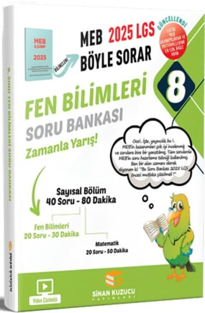 8. Sınıf LGS Fen Bilimleri Soru Bankası Sinan Kuzucu Fenomen Fotokopi - YKS - KPSS - ALES