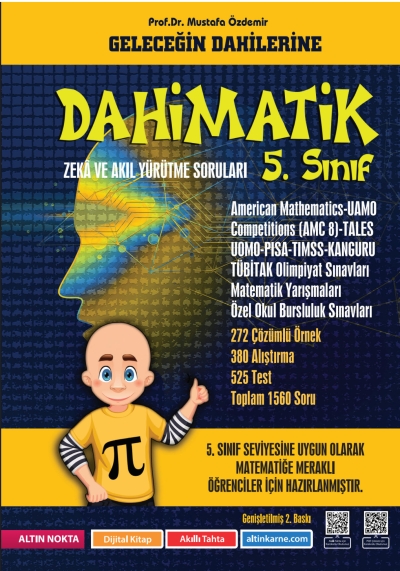 5. Sınıf Dahimatik Matematik Yarışmalarına İlk Adım Altın Nokta Fenomen Fotokopi - YKS - KPSS - ALES
