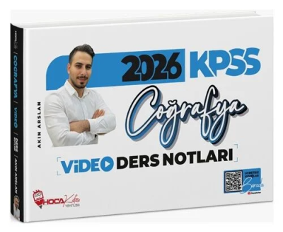 2026 KPSS Coğrafya Video Ders Notları Akın Arslan Hoca Kafası Yayınları