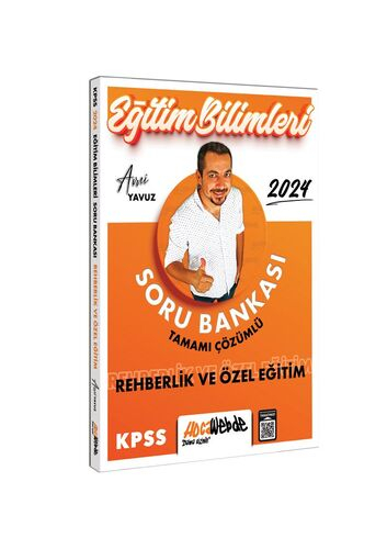 2024 KPSS Eğitim Bilimleri Rehberlik ve Özel Eğitim Tamamı Çözümlü Soru Bankası Fenomen Fotokopi - YKS - KPSS - ALES