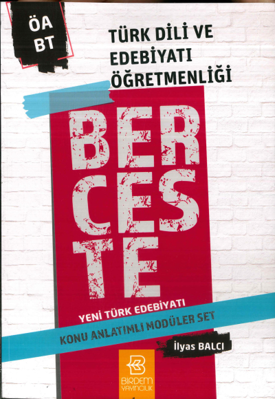 BERCESTE YENİ TÜRK EDEBİYATI KONU ANLATIMLI MODÜLER SET Fenomen Fotokopi - YKS - KPSS - ALES