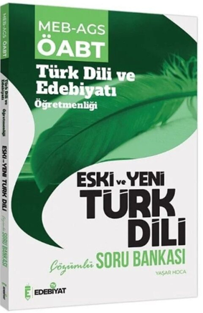 ÖABT Türk Dili Edebiyatı Eski ve Yeni Türk Dili Soru Bankası Edebiyat TV Yayınları Fenomen Fotokopi - YKS - KPSS - ALES