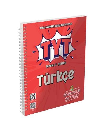 TYT Türkçe Öğrencim Defteri Murat Yayınları Fenomen Fotokopi - YKS - KPSS - ALES