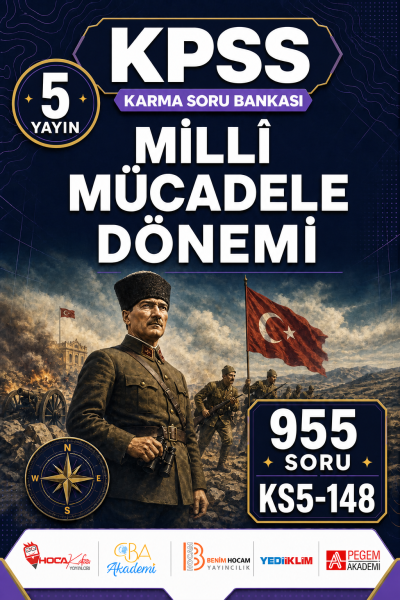 Millî Mücadele Dönemi 5 Yayın 955 Soru