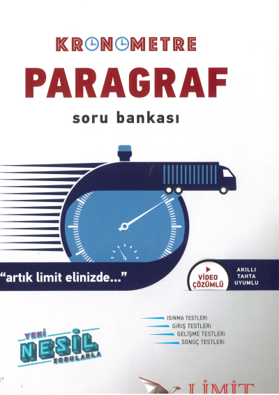 KRONOMETRE PARAGRAF SORU BANKASI Fenomen Fotokopi - YKS - KPSS - ALES