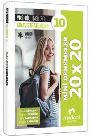 YKS DİL İngilizce Sınav Stratejileri 10 Mini Denemeler 20x20 Modadil Yayınları Fenomen Fotokopi - YKS - KPSS - ALES