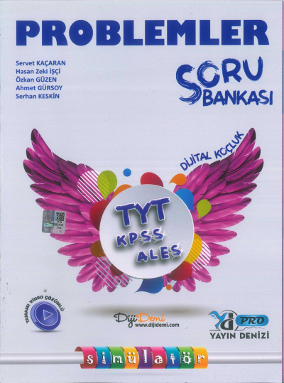 Problemler Pro Soru Bankası Yayın Denizi Yayınları Fenomen Fotokopi - YKS - KPSS - ALES