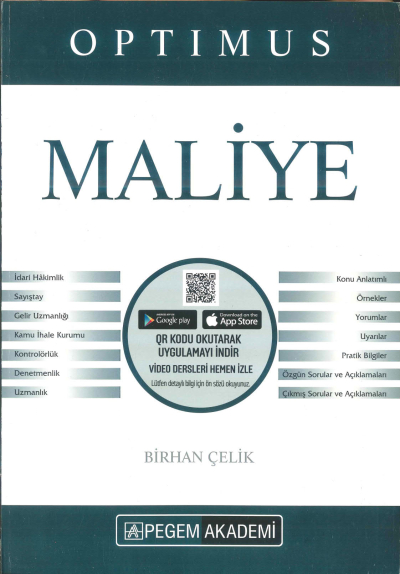 OPTIMUS MALİYE Fenomen Fotokopi - YKS - KPSS - ALES