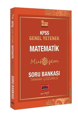 2022 KPSS Genel Yetenek Muhteşem Matematik Tamamı Çözümlü Soru Bankası Fenomen Fotokopi - YKS - KPSS - ALES