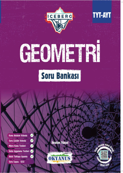 TYT AYT Iceberg Geometri Soru Bankası Okyanus Yayınları Fenomen Fotokopi - YKS - KPSS - ALES