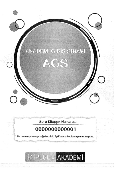 2025 MEB AGS TÜRKİYE GENELİ DENEME SINAVLARI PEGEM AKADEMİ 1-2-3-4-5-6-7-8-9 DENEMELER (TAMAMI ÇÖZÜMLÜ) Fenomen Fotokopi - YKS - KPSS - ALES
