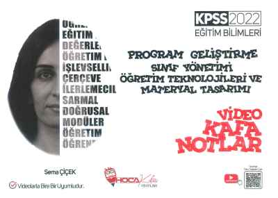 PROGAM SINIF MATERYAL VİDEO KAFA NOTLAR Fenomen Fotokopi - YKS - KPSS - ALES