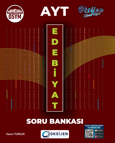 AYT Edebiyat Soru Bankası Fenomen Fotokopi - YKS - KPSS - ALES