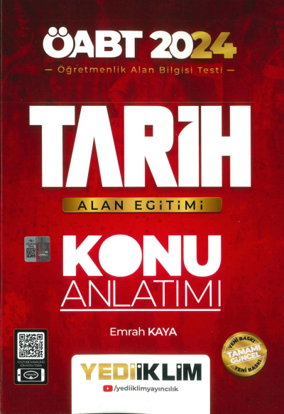 ÖABT TARİH ALAN EĞİTİMİ KONU ANLATIMI Fenomen Fotokopi - YKS - KPSS - ALES