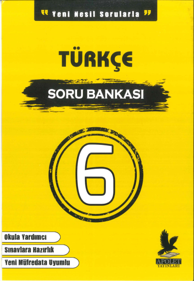 6.SINIF TÜRKÇE SORU BANKASI Apolet Yayınları Fenomen Fotokopi - YKS - KPSS - ALES