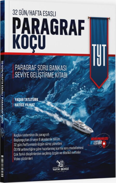 TYT Paragraf Koçu Soru Bankası Yayın Denizi Fenomen Fotokopi - YKS - KPSS - ALES