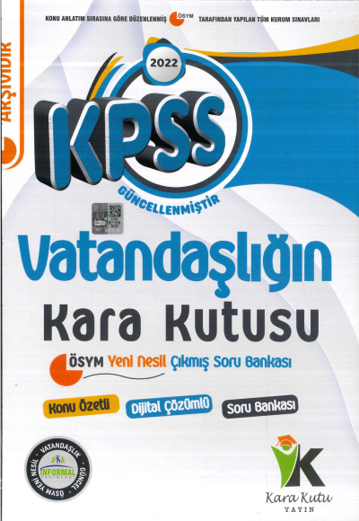 VATANDAŞLIĞIN KARA KUTUSU KONU ÖZETLİ ÇIKMIŞ SORULAR Fenomen Fotokopi - YKS - KPSS - ALES