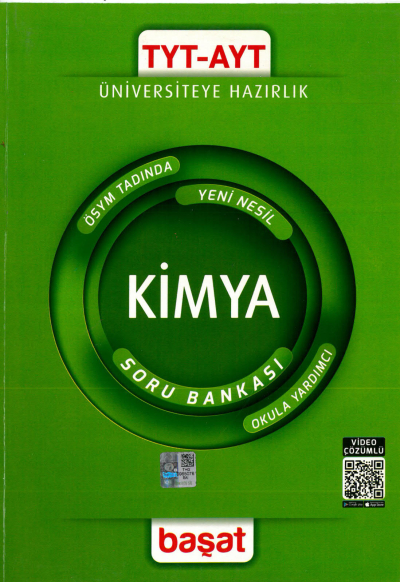 TYT AYT Kimya Soru Bankası Başat Yayınları Fenomen Fotokopi - YKS - KPSS - ALES