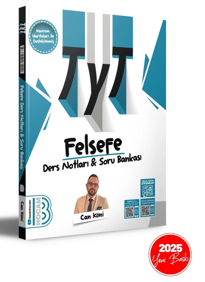 2025 TYT Felsefe Ders Notları ve Soru Bankası Benim Hocam Yayınları Fenomen Fotokopi - YKS - KPSS - ALES
