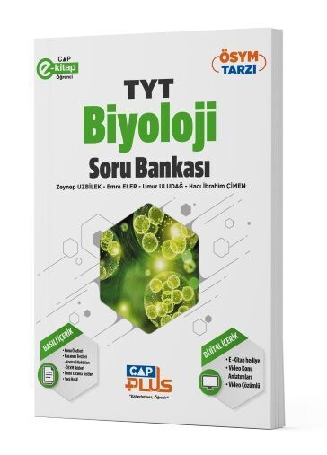 TYT Biyoloji Plus Serisi Soru Bankası Çap Yayıncılık