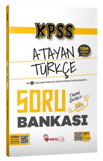KPSS Türkçe Atayan Soru Bankası Hoca Kafası Fenomen Fotokopi - YKS - KPSS - ALES