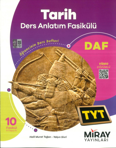 TYT Tarih Ders Anlatım Fasikülleri Miray Yayınları Fenomen Fotokopi - YKS - KPSS - ALES