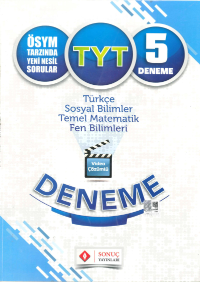 TYT Tamamı Çözümlü 5 Deneme