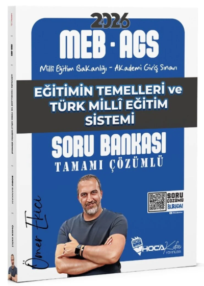 2026 MEB-AGS Eğitimin Temelleri ve Türk Milli Eğitim Sistemi Soru Bankası Çözümlü Hoca Kafası Yayınları Fenomen Fotokopi - YKS - KPSS - ALES