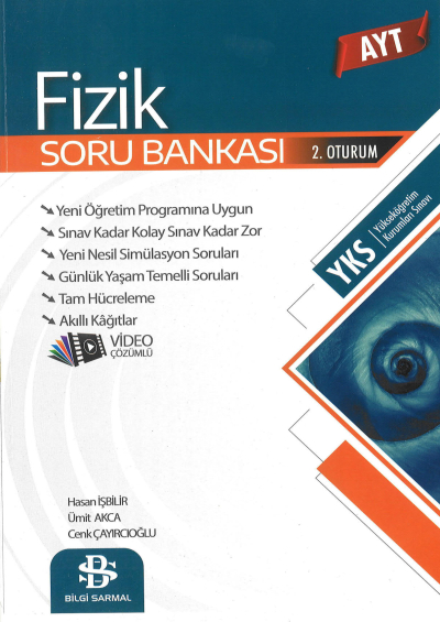 AYT FİZİK SORU BANKASI Fenomen Fotokopi - YKS - KPSS - ALES