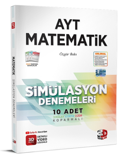 Ayt Matematik Simülasyon Denemeleri Fenomen Fotokopi - YKS - KPSS - ALES