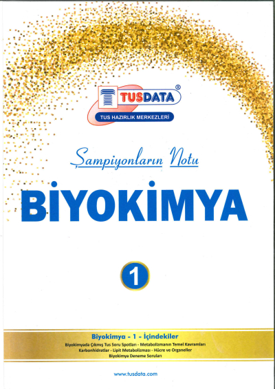 Biyokimya 1 Şampiyonların Notu Tusdata Fenomen Fotokopi - YKS - KPSS - ALES