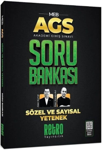 2025 MEB AGS Sözel Sayısal Yetenek Soru Bankası Retro Yayıncılık Fenomen Fotokopi - YKS - KPSS - ALES