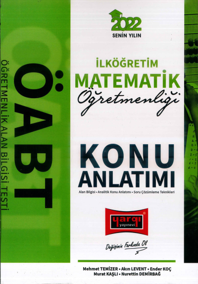 İLKÖĞRETİM MATEMATİK ÖĞRETMENLİĞİ KONU ANLATIMI Fenomen Fotokopi - YKS - KPSS - ALES