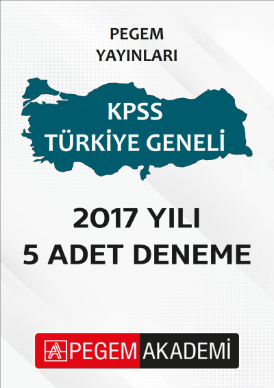 PEGEM 5 ADET DENEME Fenomen Fotokopi - YKS - KPSS - ALES