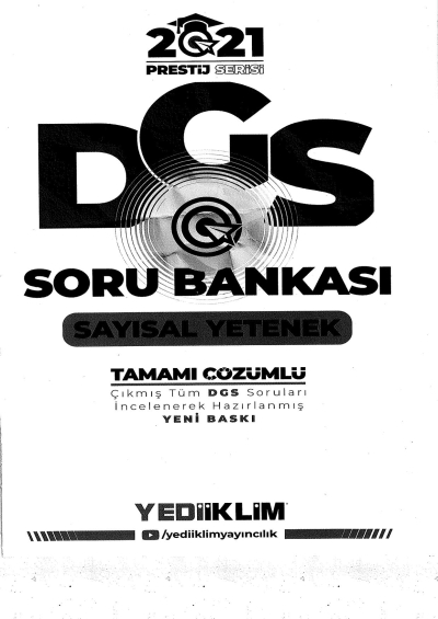 PRESTİJ SAYISAL YETENEK SORU BANKASI Fenomen Fotokopi - YKS - KPSS - ALES