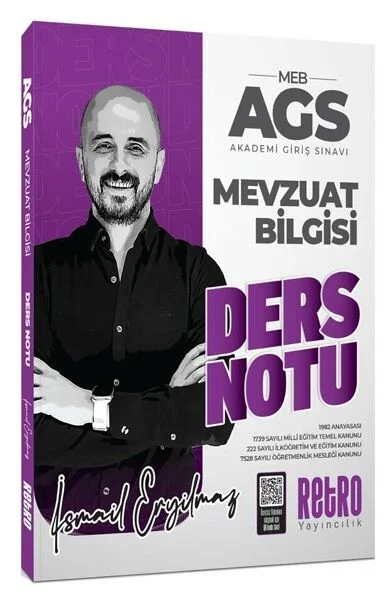 2026 MEB AGS Mevzuat Bilgisi Ders Notu Retro Kitap Fenomen Fotokopi - YKS - KPSS - ALES