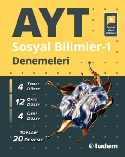 AYT Sosyal Bilimler-1 Denemeleri (20'Li) Fenomen Fotokopi - YKS - KPSS - ALES