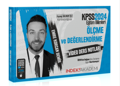 ÖLÇME VE DEĞERLENDİRME VİDEO DERS NOTLARI Fenomen Fotokopi - YKS - KPSS - ALES