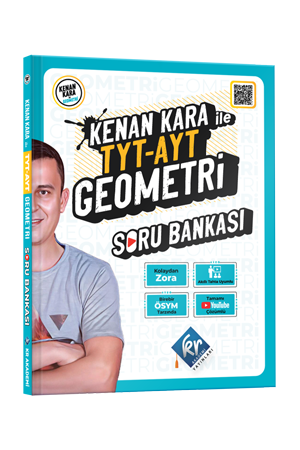 2024 Kenan Kara İle TYT-AYT Geometri Soru Bankası KR Akademi Yayınları Fenomen Fotokopi - YKS - KPSS - ALES