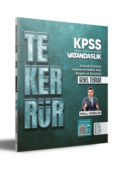 KPSS Tekerrür Vatandaşlık Genel Tekrar Benim Hocam Yayınları Fenomen Fotokopi - YKS - KPSS - ALES