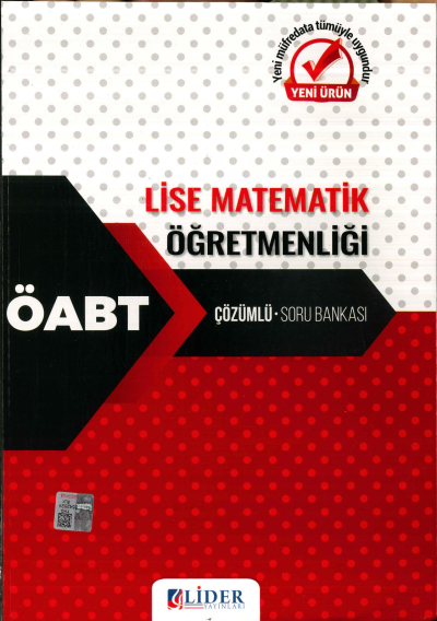 LİSE MATEMATİK ÖĞRETMENLİĞİ ÇÖZÜMLÜ SORU BANKASI