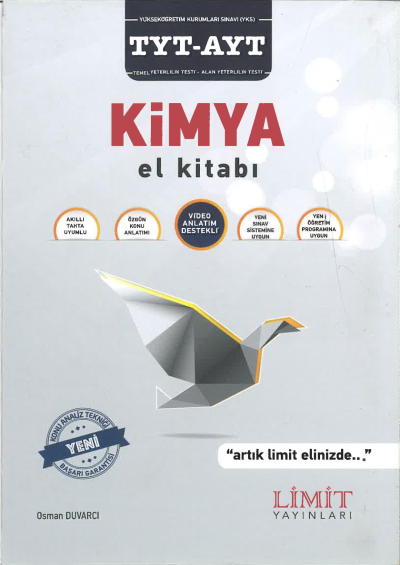 TYT-AYT KİMYA EL KİTABI Fenomen Fotokopi - YKS - KPSS - ALES