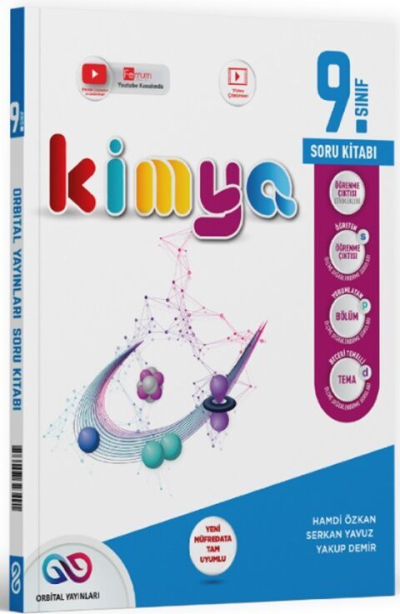 9. Sınıf Kimya Soru Bankası Orbital Yayınları Fenomen Fotokopi - YKS - KPSS - ALES