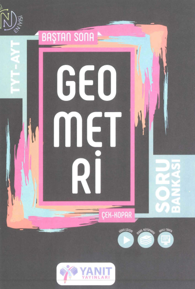 TYT AYT Baştan Sona Geometri Soru Bankası Fenomen Fotokopi - YKS - KPSS - ALES