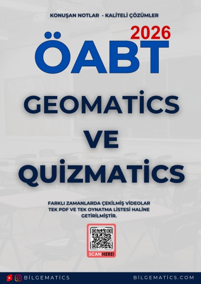 BilgeMatics Hüseyin Hoca ÖABT Geomatics ve Quizmatics
