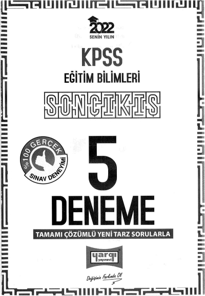 SON ÇIKIŞ 5Lİ EĞİTİM TÜM DERSLER DENEME Fenomen Fotokopi - YKS - KPSS - ALES