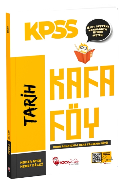 KPSS Tarih Konu Anlatımlı Kafa Föy Hoca Kafası Fenomen Fotokopi - YKS - KPSS - ALES