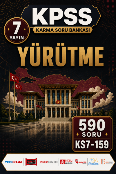 Yürütme 7 Yayın 590 Soru Fenomen Fotokopi - YKS - KPSS - ALES