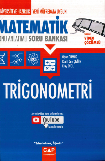 MATEMATİK TRİGONOMETRİ KONU ANLATIMLI SORU BANKASI Fenomen Fotokopi - YKS - KPSS - ALES